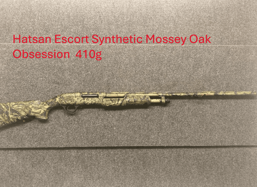 HATSAN ESCORT  SYNTHETIC MOSSEY OAK OBSESSION 410  (SOLD AWAITING DELIVERY)